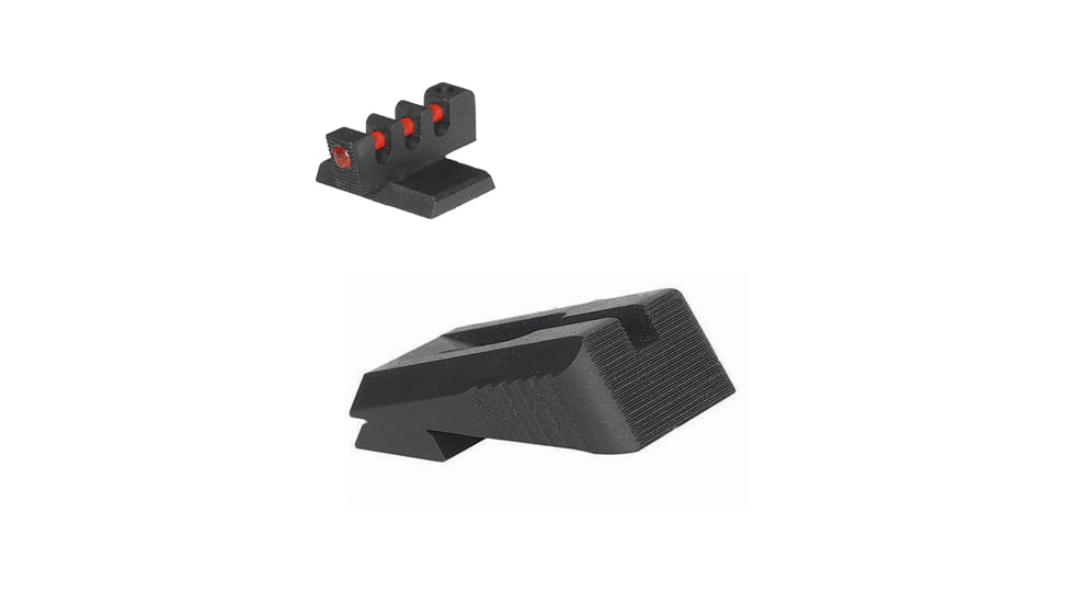 Kensight Kimber Serrated Blade Flat Sight Set, Black, 930-221