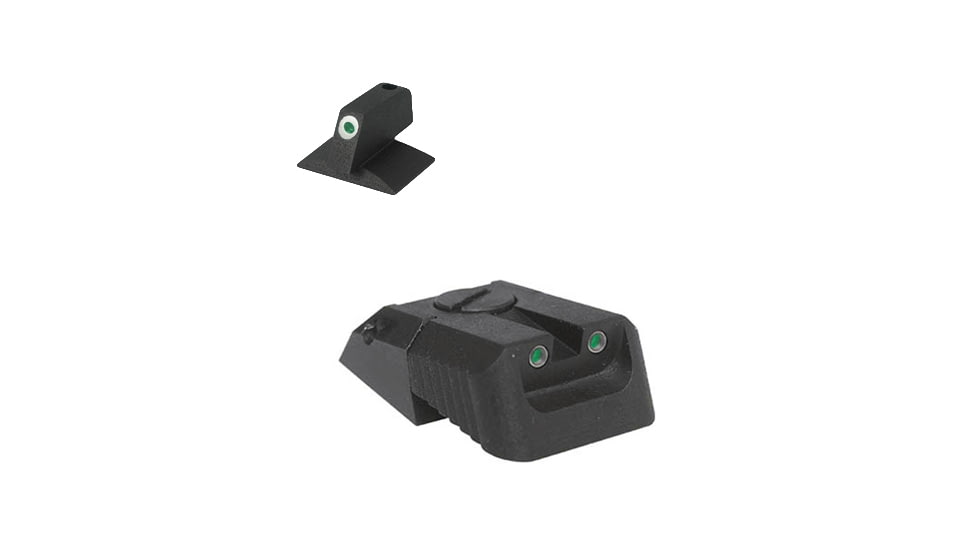 Kensight Springfield Recessed Blade Tritium Rear Sight, Black, 971-626