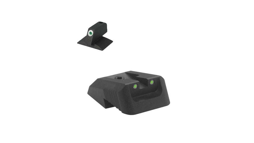 Kensight Springfield Recessed Blade Tritium Rear Night Sight, Black, 971-602