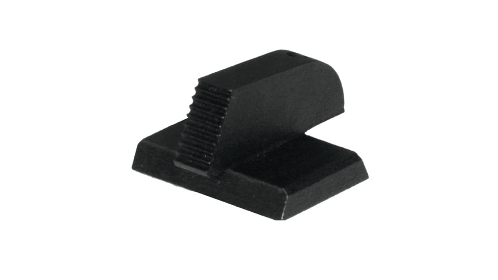 Kensight Standard Front Sight - Serrated Blade Flat Base, 0.230in Tall, Black, 870-223