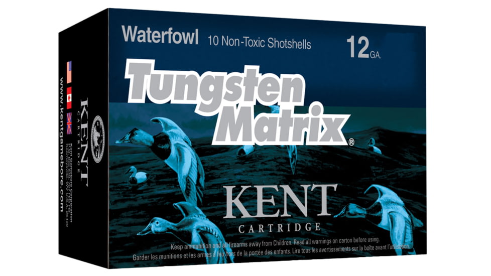 Kent Cartridge Tungsten Matrix 20 Gauge 1 oz 2 3/4in Centerfire Shotgun Ammo, 10 Rounds, C202NT285