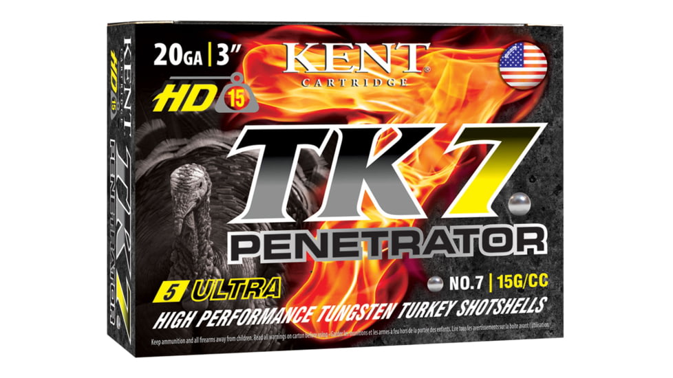 Kent Cartridge Ultimate Fast Lead 20 Gauge 1 1/4oz 3in6 Shot Shotgun Ammo, 25 Rounds, K203UFL36-6