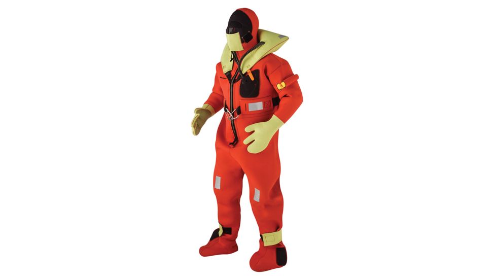 Kent Sporting Goods Commerical Immersion Suit - USCG Only Version - Orange - Small 49800