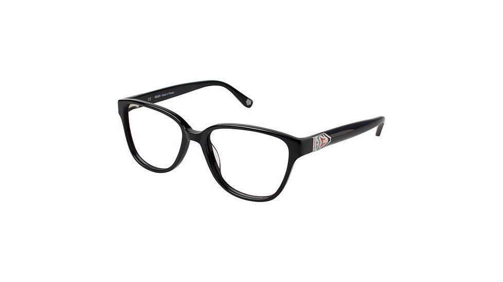 Kenzo 2217 Progressive Prescription Eyeglasses - Frame BLACK, Size 52/16mm KZ221701