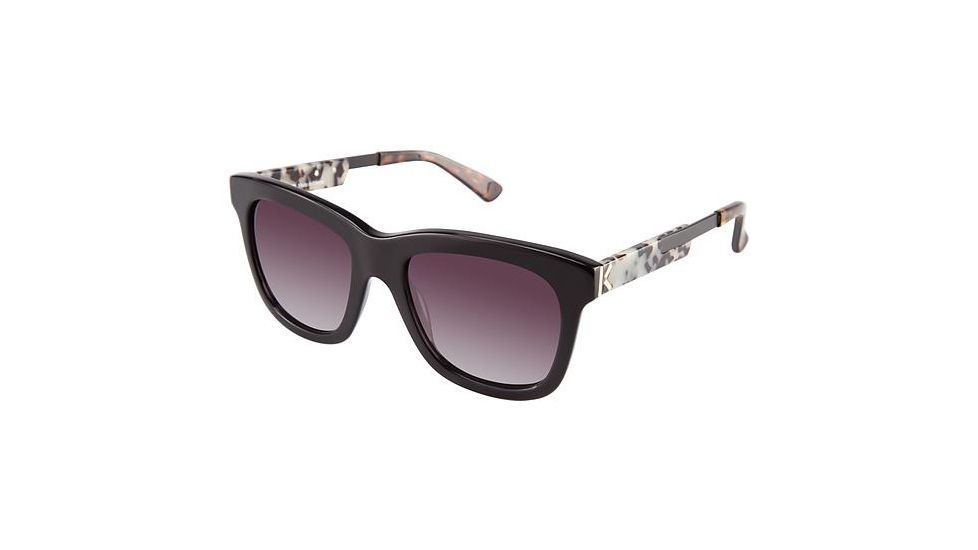 Kenzo 3183 Bifocal Prescription Sunglasses KZ318303 - Frame Color Black