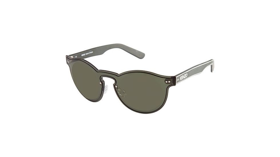 Kenzo 3186 Sunglasses - Frame GREEN, Lens Color Green KZ318601