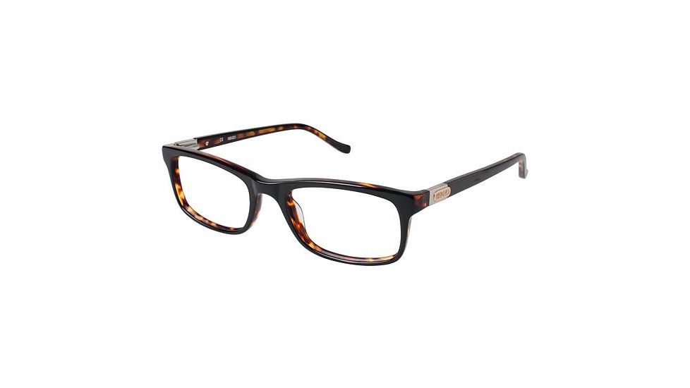 Kenzo 4167 Eyeglass Frames - Frame BLACK TORTOISE, Size 53/19mm KZ416701