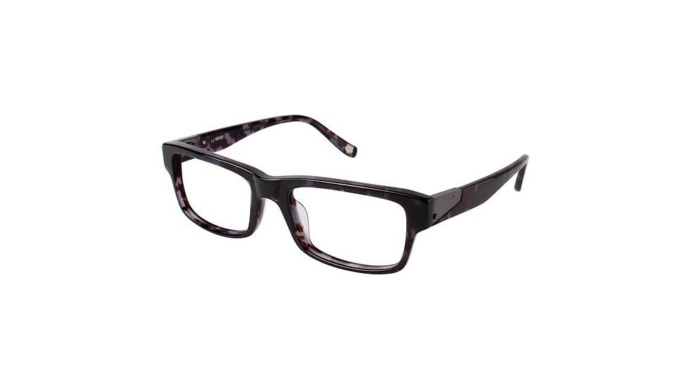 Kenzo 4181 Progressive Prescription Eyeglasses - Frame TORTOISE GREY, Size 54/19mm KZ418101