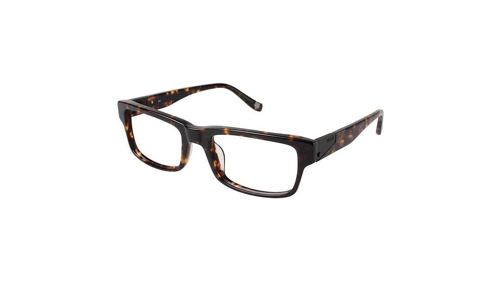 Kenzo 4181 Progressive Prescription Eyeglasses - Frame TORTOISE, Size 54/19mm KZ418103