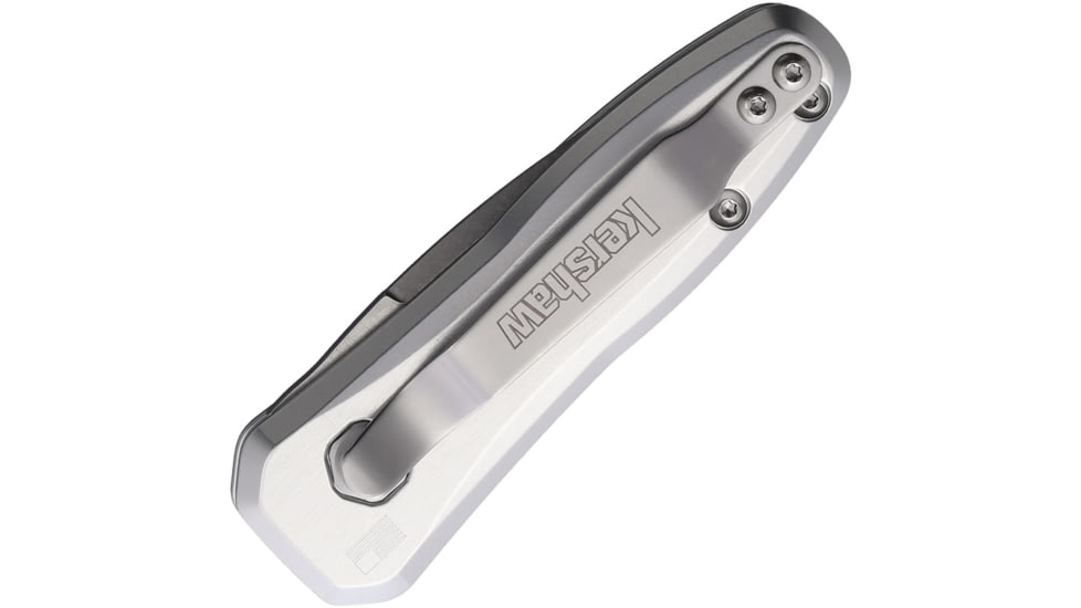 Kershaw Launch 4 Button Lock Automatic Folding Knife, 2in, CPM-154 Stainless Spear Point Blade, Raw Anodized Aluminum Handle, 7500RAW