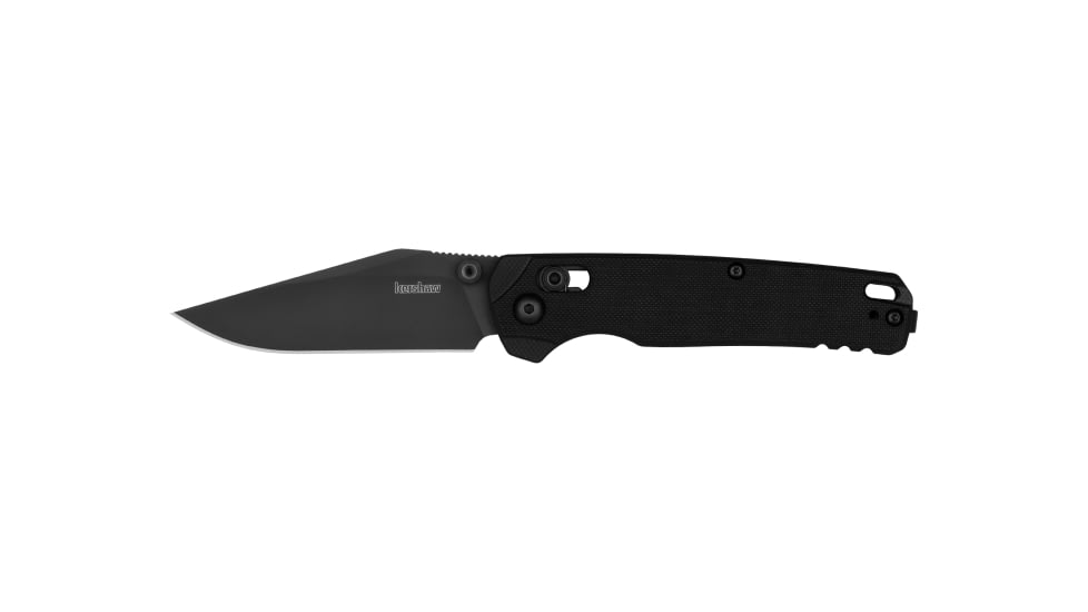 Kershaw Bel Air Folding Knife, 3.05 in, CPM MagnaCut Stainless Steel, Clip Point Blade, G10, Black Handle, 6106BLK