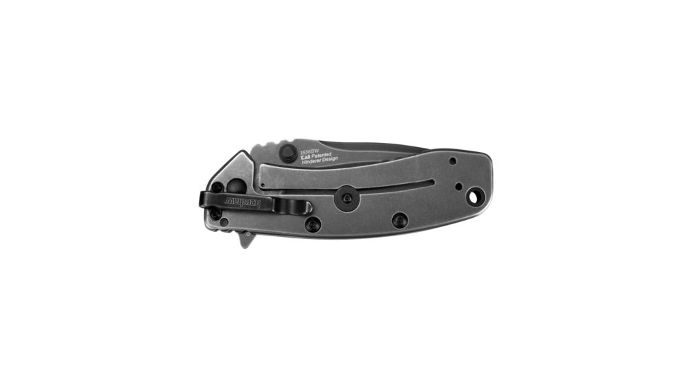 Kershaw Cryo II, Blackwash Stainless Handle, Blackwash Plain K1556BW