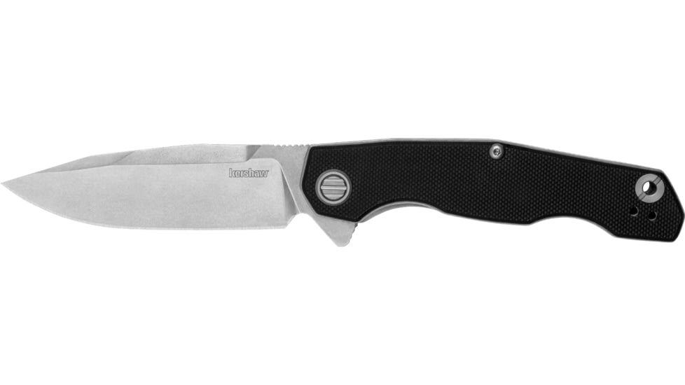 Kershaw Inception Folding Knife, 3.25in, D2, Clip Point Blade, G10, Black Handle, 2031