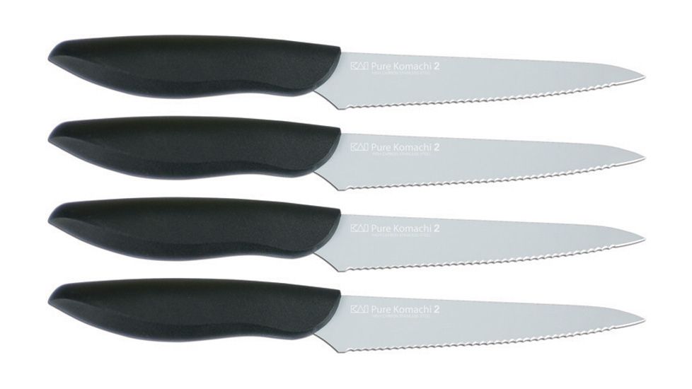 Kershaw Pure Komachi 2, 4 Piece Serrated Steak Knife Set 81142