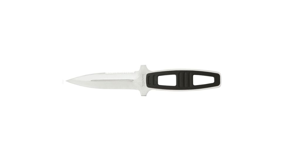 Kershaw Amphibian Knive, 420J2 Steel, Satin Finish 3 3/4in Blade, 420J2, Full-Tang Skeleton, Co-Polymer Insert, 1006K
