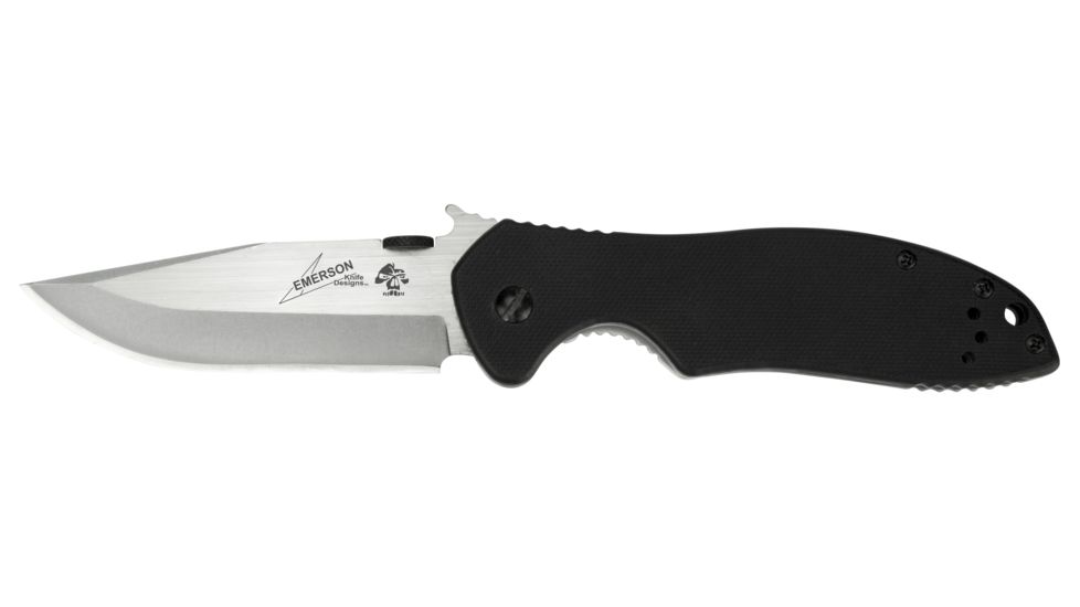 Kershaw CQC-6K Folding Knife, 3.25in, SS Clip Point, G10 Front/Steel Back, 6034