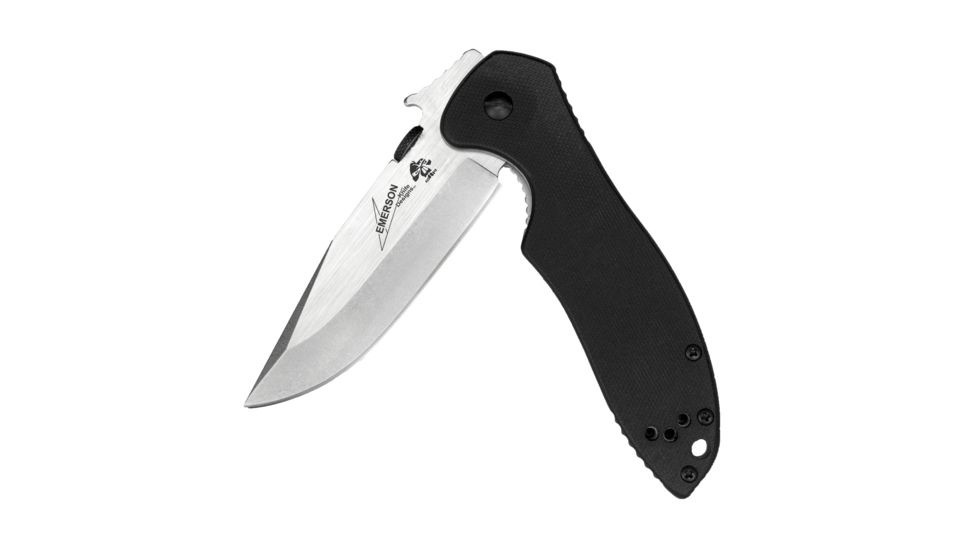 Kershaw CQC-6K Folding Knife, 3.25in, SS Clip Point, G10 Front/Steel Back, 6034