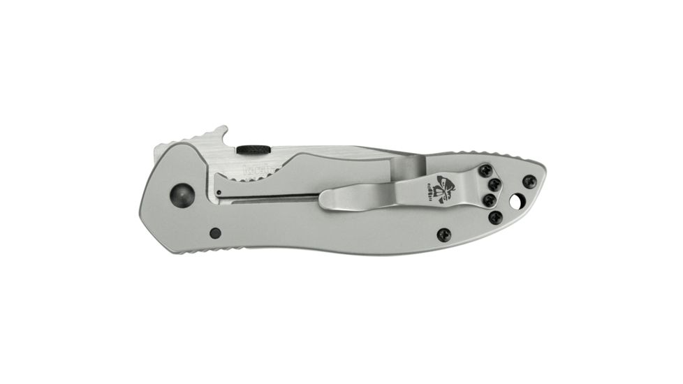 Kershaw CQC-6K Folding Knife, 3.25in, SS Clip Point, G10 Front/Steel Back, 6034