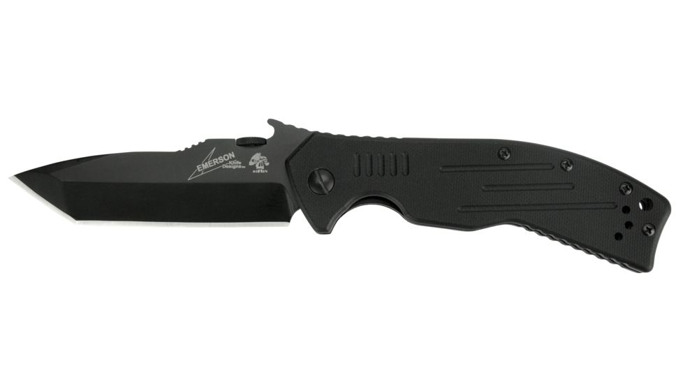 Kershaw CQC-8K Folding Knife,3.5in, Black Oxide Blade, Black G10 Handle 6044TBLK