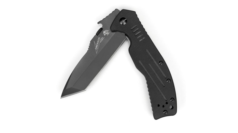 Kershaw CQC-8K Folding Knife,3.5in, Black Oxide Blade, Black G10 Handle 6044TBLK