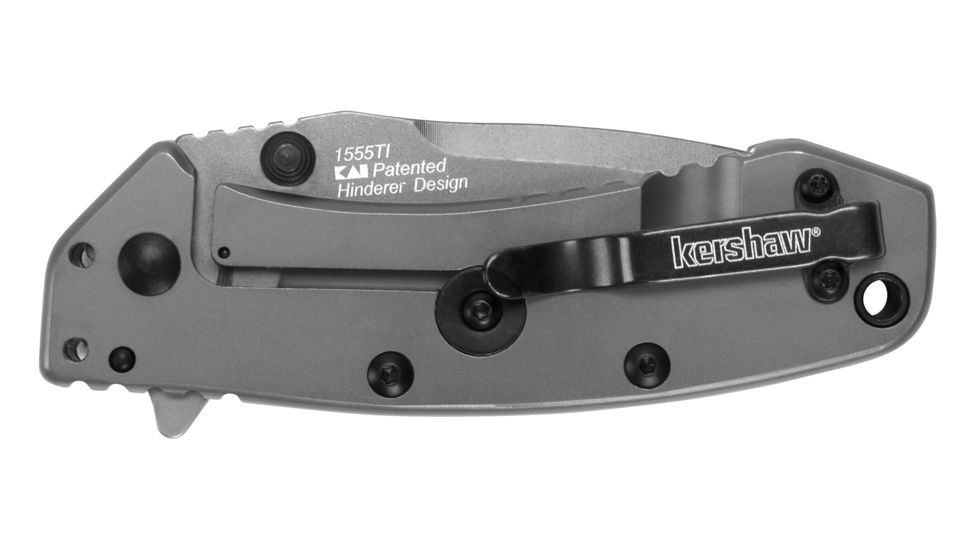Kershaw Cryo - Hinderer SS Folder Blk Ti K1555TI