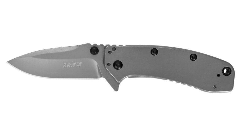 Kershaw Cryo II, Stainless Steel Handle, CarboNitride Plain K1556TI