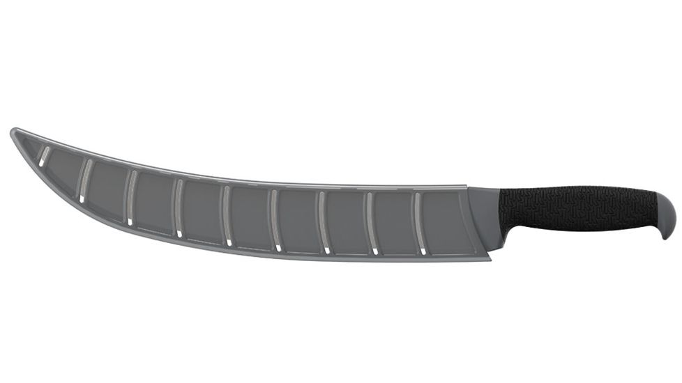 Kershaw Curved Fillet Kitchen Knife, 12in, 420J2, Trailing Point Blade, Glass-Filled Nylon Handle, 1241X