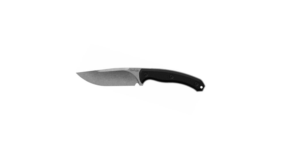 Kershaw Diskin Hunter, Sandvik 14C28N Stainless Steel 4-5/8in Blade, Stonewashed Finish, Textured G10 Handle, 1085