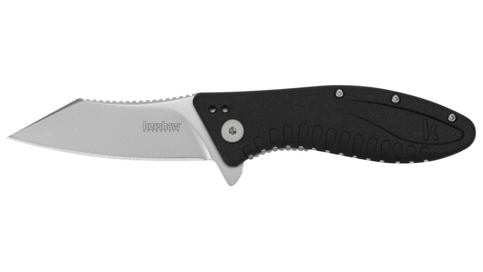 Kershaw Grinder Folding Knife, 7.75in, Bead-Blasted Finish, 1319
