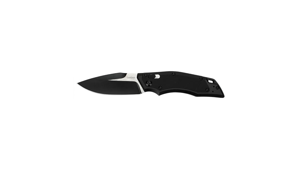 Kershaw Induction 1905 Folding Knife, 3.125 in, 8Cr13MoV Steel, Modified Drop Point Blade, FRN, Black Handle, 1905X