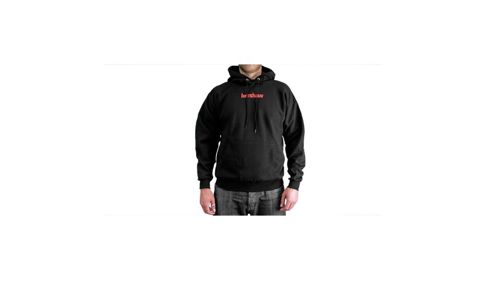 Kershaw Logo Hoodie, Black, Pullover HOODIEKERLOGOL