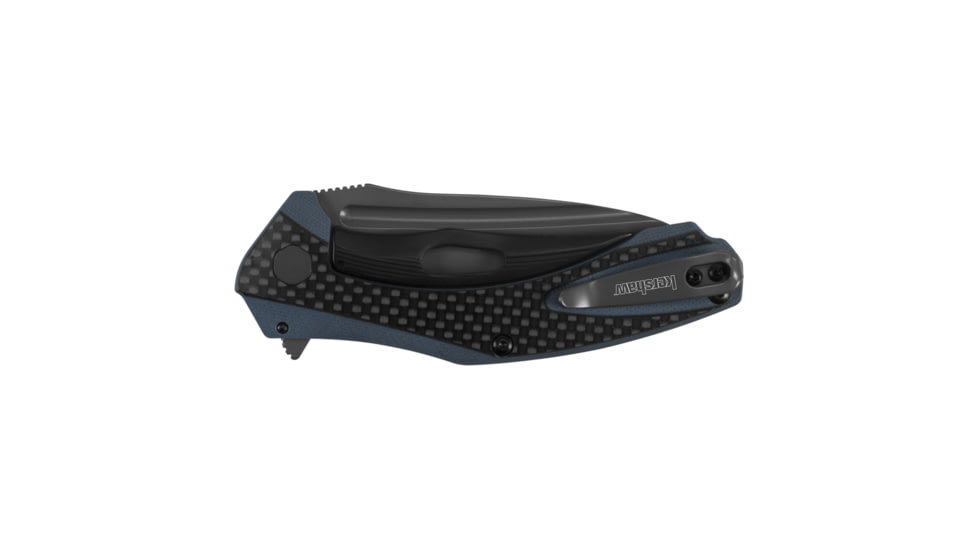 Kershaw Natrix Folding Knife, 3.25 in, 8Cr13MoV, Drop Point, Titanium Carbo-Nitride Coated Blade, G10, Carbon Fiber Handle, 7007CFX