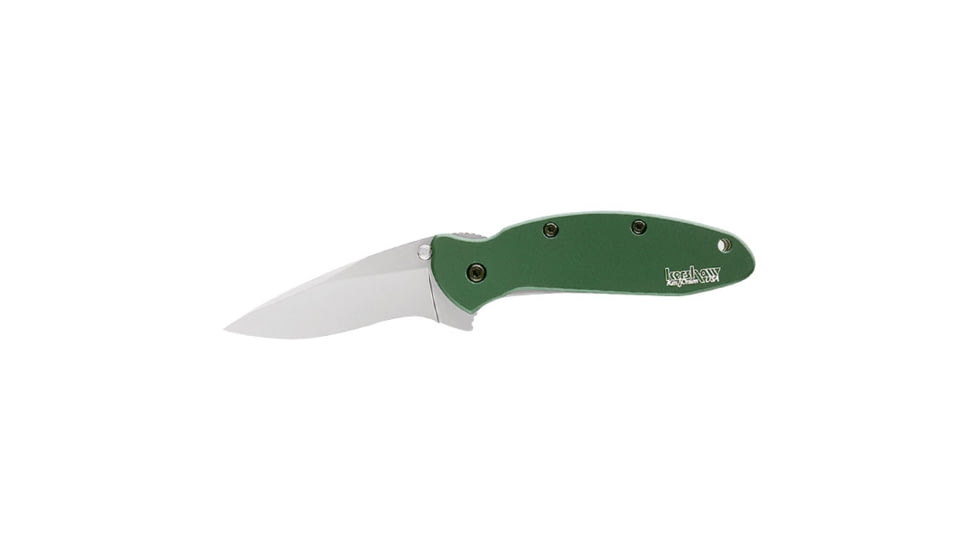 Kershaw Scallion Cutting Knife, 2.28in. Blade, Anodized Aluminum, Stainless Steel