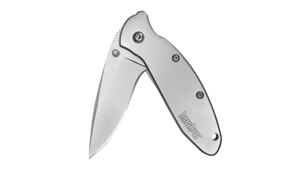 Kershaw Scallion Cutting Knife, 2.28in. Blade, Serrated Edge, Stainless Steel 1620FLKER