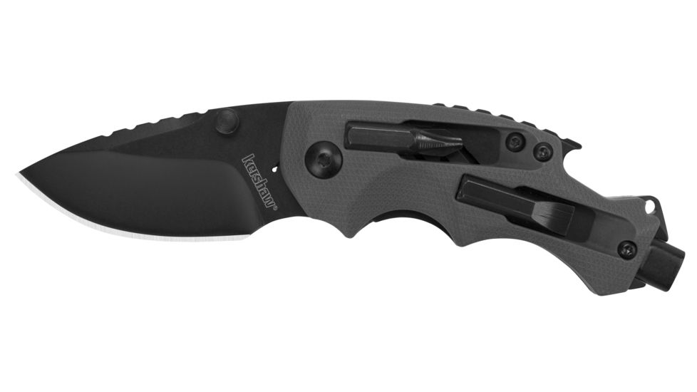 Kershaw Shuffle DIY Folding Knife, 2.38in Folding Blade, Black Oxide Coating, 8720