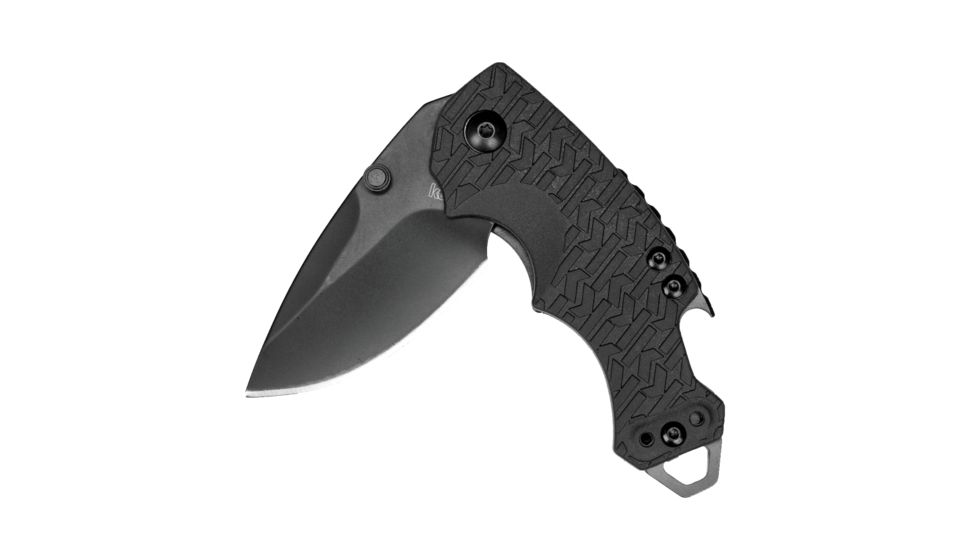 Kershaw Shuffle Folding Knife, 2.4in, SS Blk-Oxide Coating, Glass Filled Nylon Handle, 8700BLK