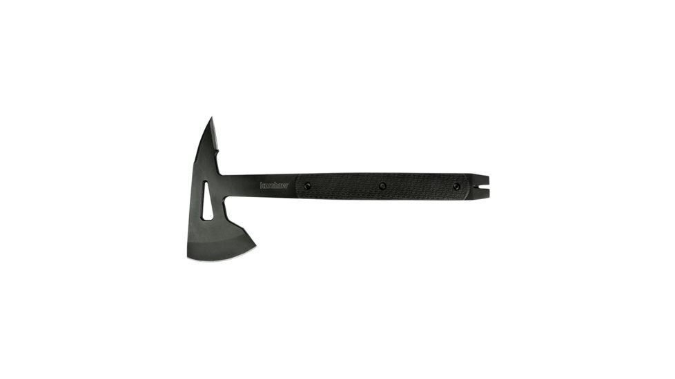 Kershaw Siege Tomahawk, 3Cr13 Steel Black-Oxide Coating 4in Blade, 1073