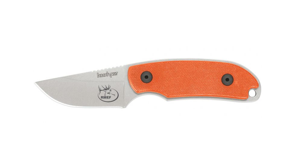Kershaw Skinning Knife 2 1/4inch Org Rmef - 1080ORRMEF