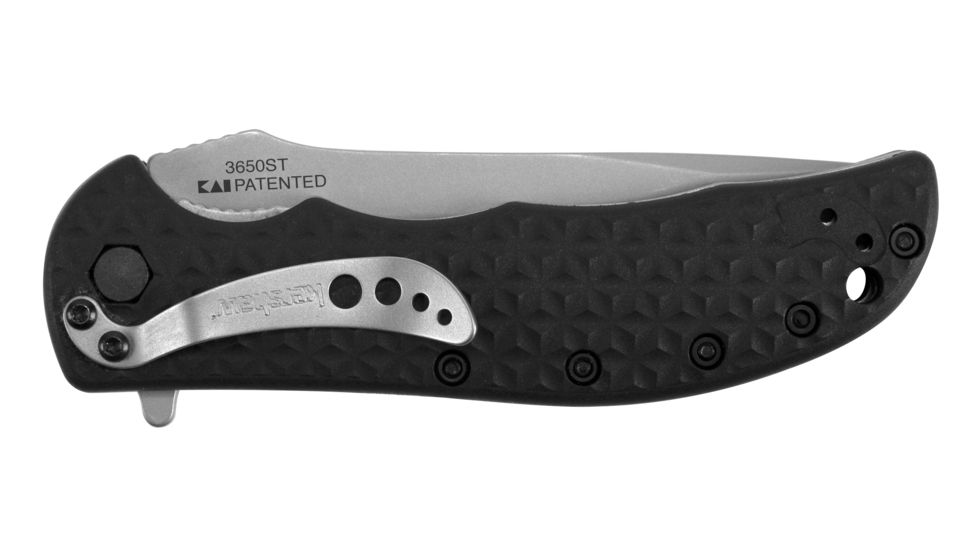 Kershaw Volt II Cutting Knife, 3.11in. Blade, Drop Point, Steel 3650STKER