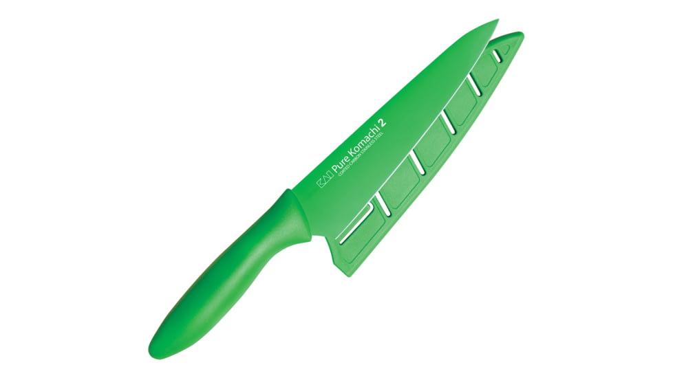 Kershaw Komachi 2 Utility Knife, 6in, High Carbon Stainless, Green Blade, Green Synthetic Handle, AB5084