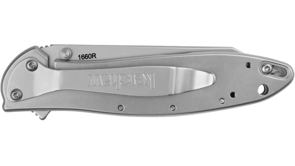 Kershaw Leek - Random Folding Knife, 3in, Sandvik 14C28N Blade Steel, Black Handle, Frame Lock, 1660R