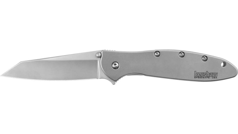 Kershaw Leek - Random Folding Knife, 3in, Sandvik 14C28N Blade Steel, Black Handle, Frame Lock, 1660R