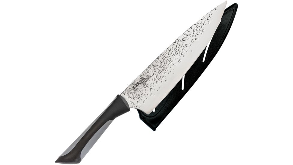 Kershaw Luna Chef's Knife 8 Fixed Blade Knife, 8in, Stainless Steel, Standard Edge, Mirror Polish, AB7066