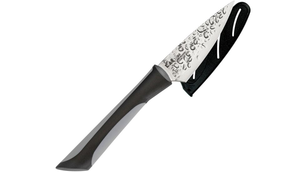 Kershaw Luna Paring Knife 3.5 Fixed Blade Knife, 3.5in, Stainless Steel, Standard Edge, Mirror Polish, AB7068