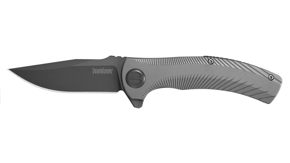 Kershaw Seguin Assisted Opening Folding Knife, Grey, 3490