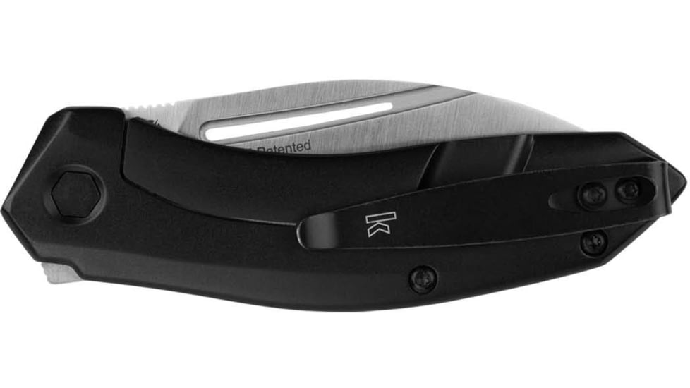 Kershaw Turismo Folding Knife, 2.9in, 8Cr13MoV Blade Steel, Black Handle, Frame Lock, 5505X