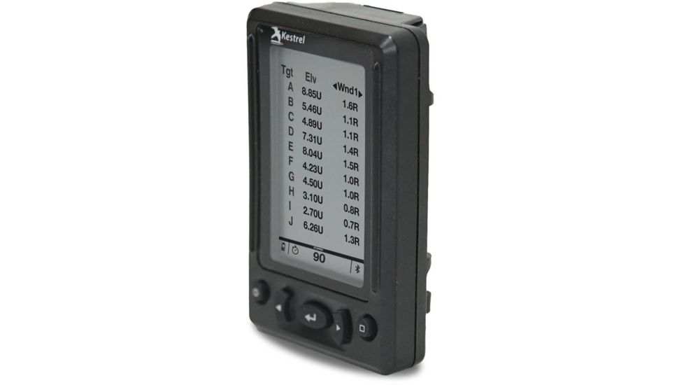 Kestrel Hud For 5 Series Ballistics Meters Black