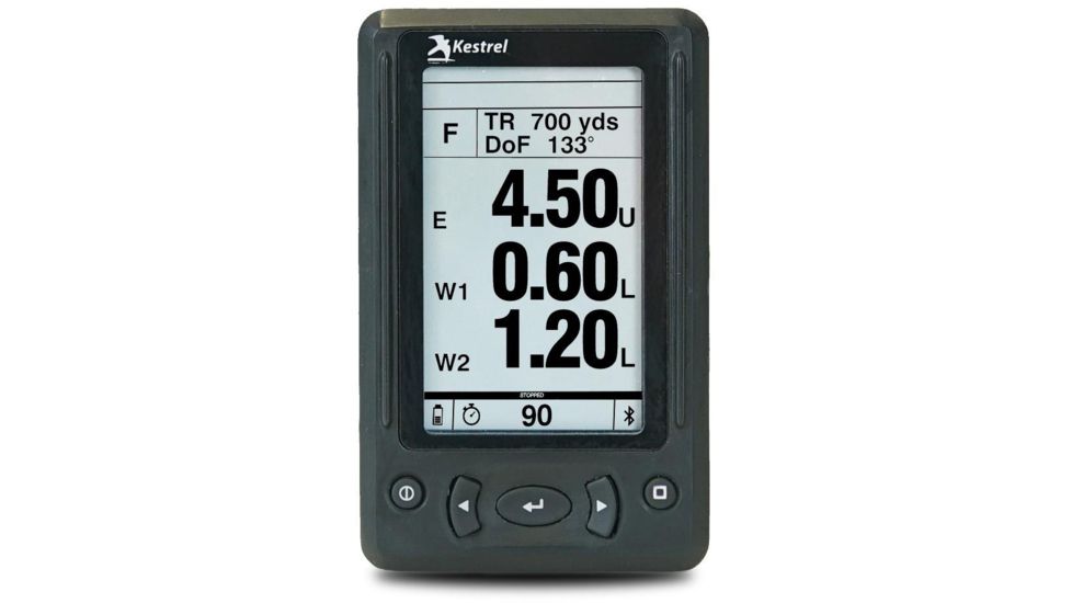 Kestrel Hud For 5 Series Ballistics Meters Black