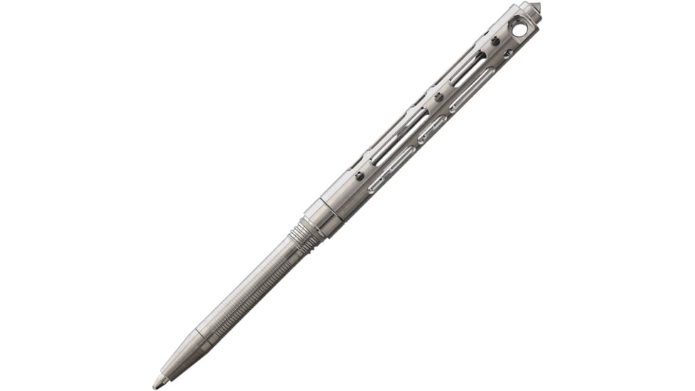 Ketuo Compact Hollow Out Pen Silver