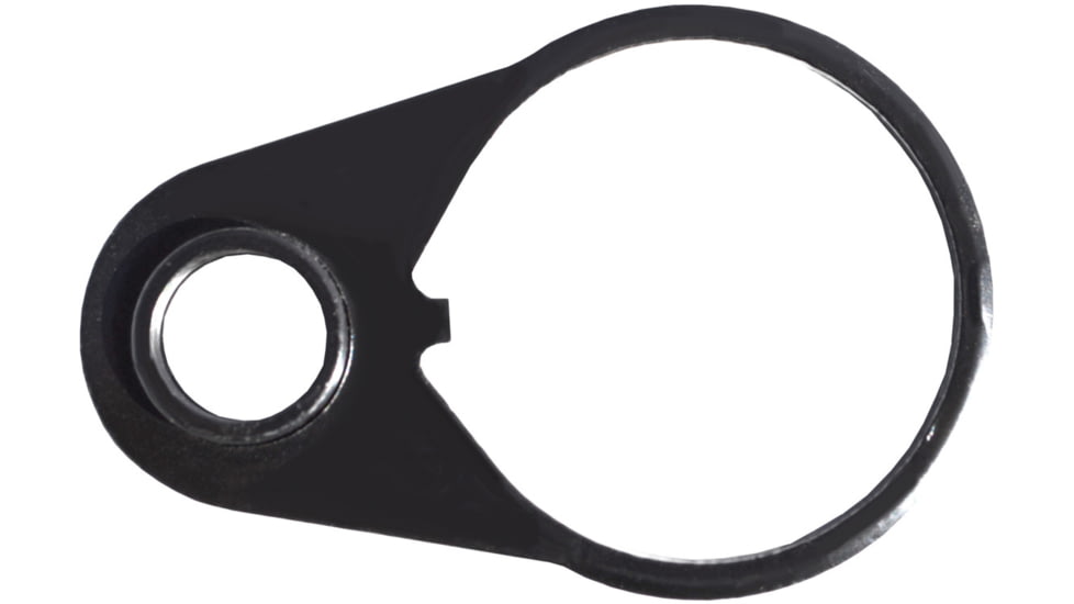 Kexuan 223/5.56/.308 Buffer Tube Receiver End Plate w/Sling Swivel Attachment Hole, Black, ABTA11